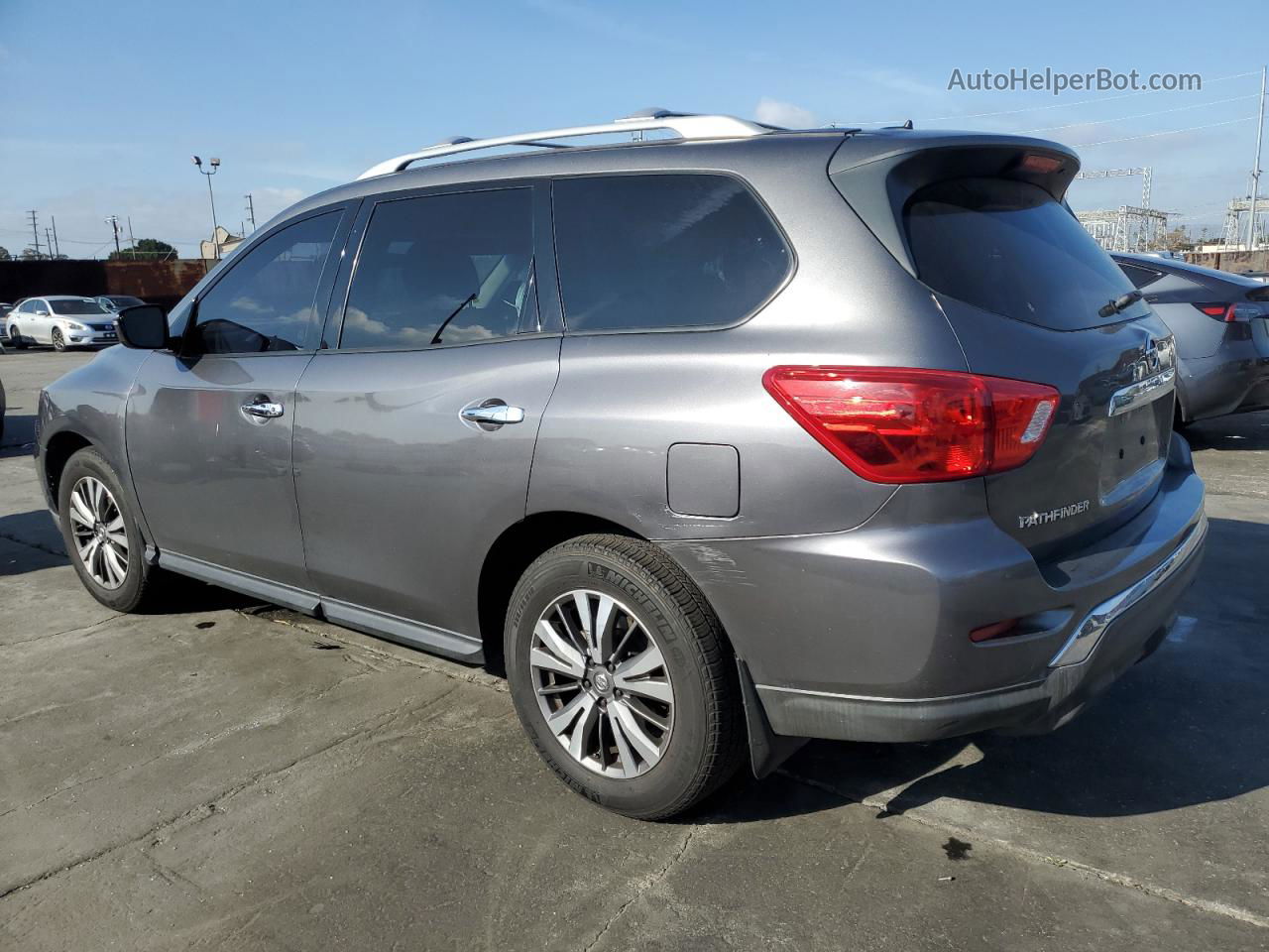 2017 Nissan Pathfinder S Gray vin: 5N1DR2MN4HC621286