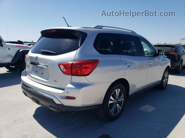 2017 Nissan Pathfinder S Silver vin: 5N1DR2MN4HC696182