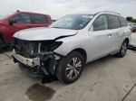 2017 Nissan Pathfinder S Серебряный vin: 5N1DR2MN5HC670805