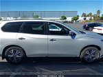 2017 Nissan Pathfinder Sl Silver vin: 5N1DR2MN6HC603159