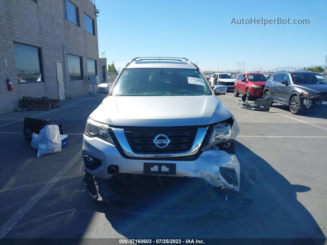 2017 Nissan Pathfinder Sl Silver vin: 5N1DR2MN6HC603159