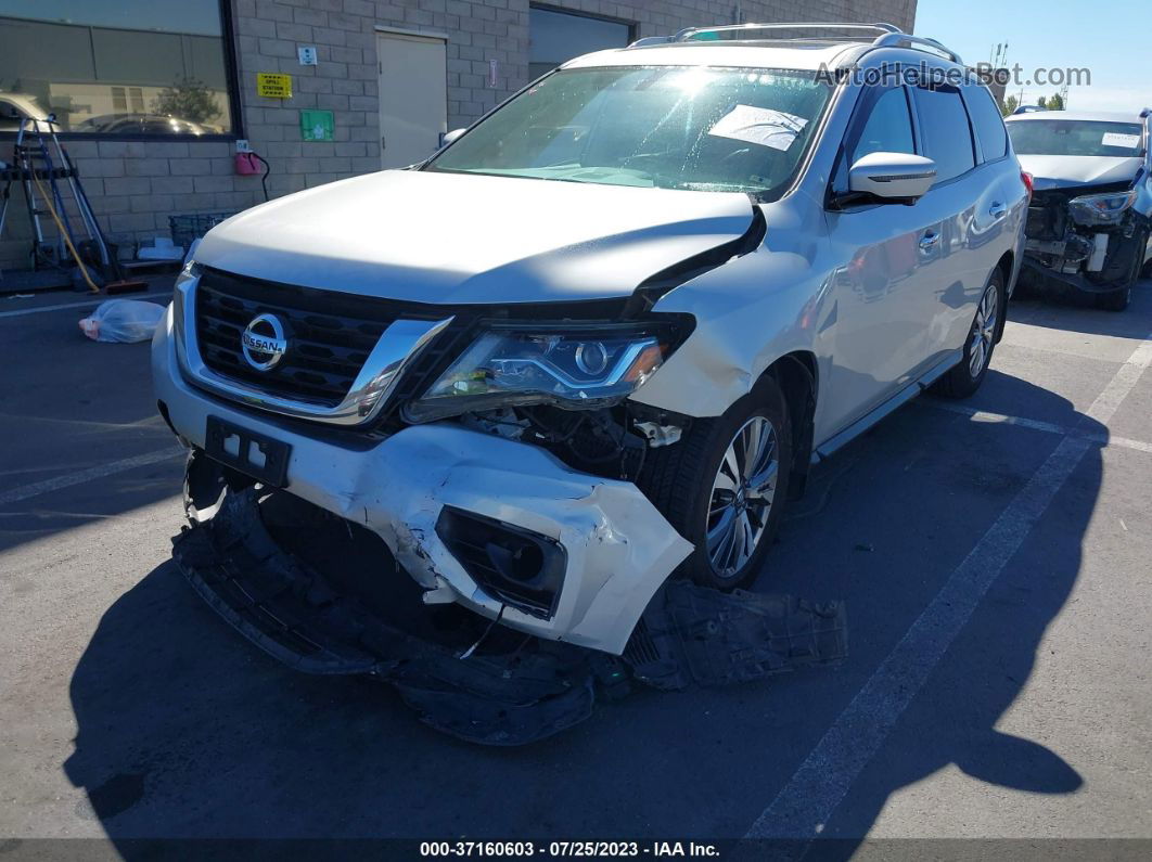 2017 Nissan Pathfinder Sl Silver vin: 5N1DR2MN6HC603159