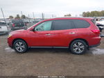 2017 Nissan Pathfinder Sv Red vin: 5N1DR2MN6HC606921