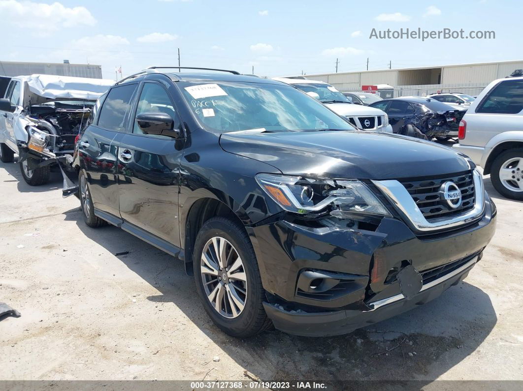 2017 Nissan Pathfinder Sl Black vin: 5N1DR2MN6HC610967