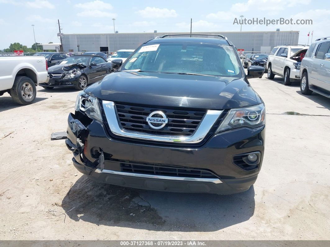 2017 Nissan Pathfinder Sl Black vin: 5N1DR2MN6HC610967