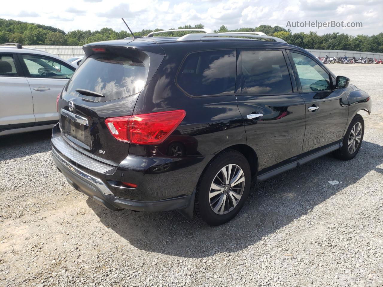 2017 Nissan Pathfinder S Black vin: 5N1DR2MN6HC630183