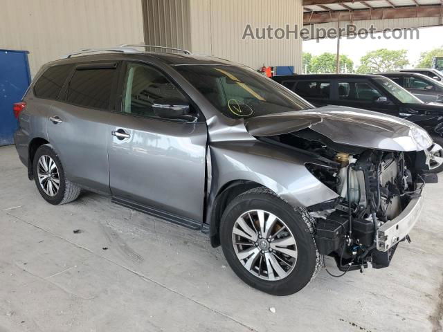 2017 Nissan Pathfinder S Charcoal vin: 5N1DR2MN6HC638543