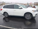 2017 Nissan Pathfinder S White vin: 5N1DR2MN6HC699102