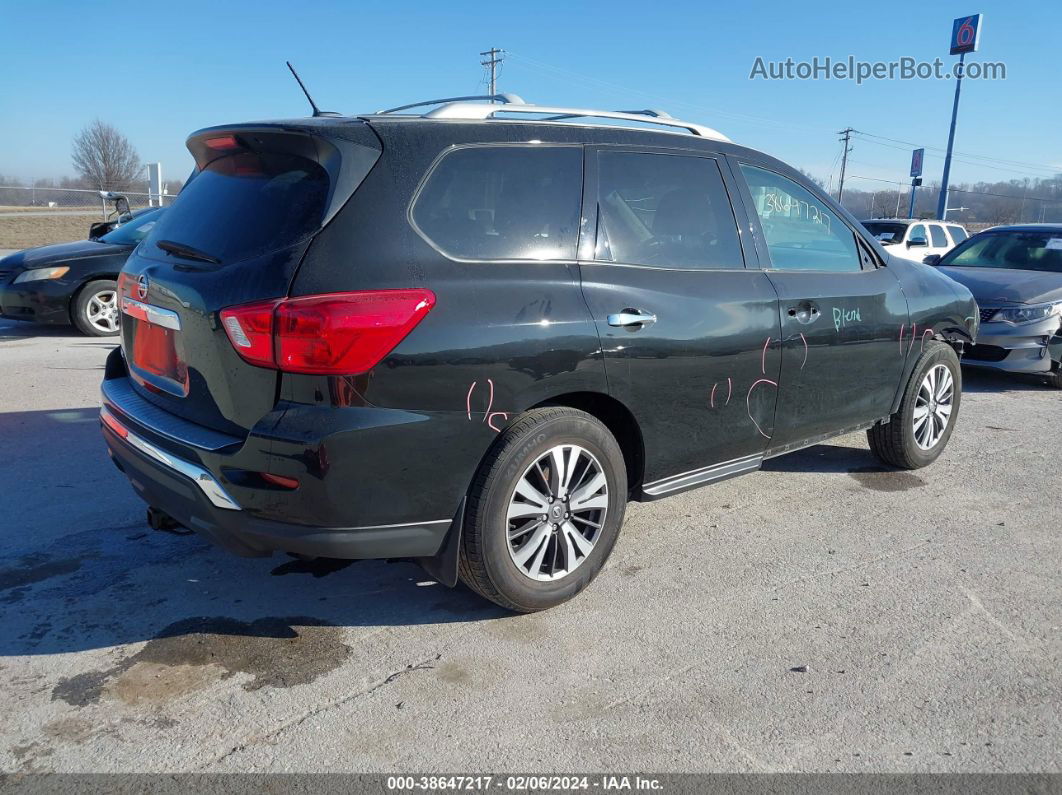 2017 Nissan Pathfinder S Black vin: 5N1DR2MN8HC633781