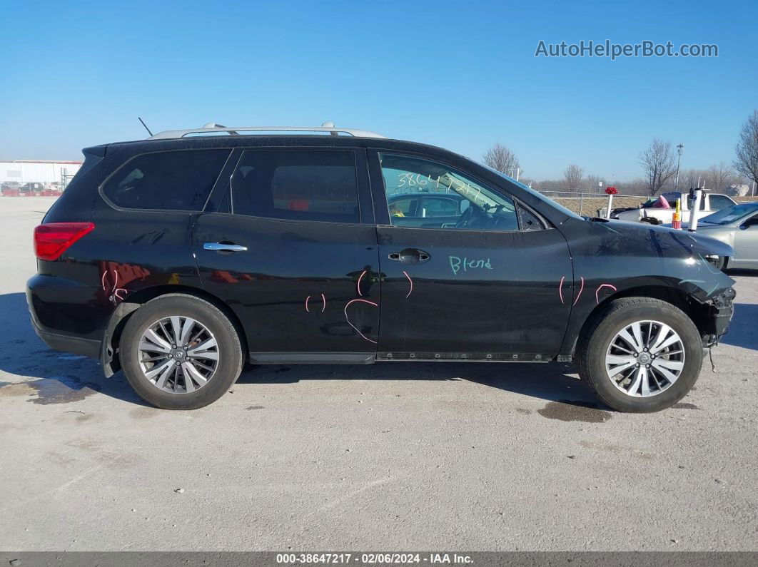 2017 Nissan Pathfinder S Black vin: 5N1DR2MN8HC633781