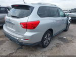 2017 Nissan Pathfinder Sv Серебряный vin: 5N1DR2MN8HC661354