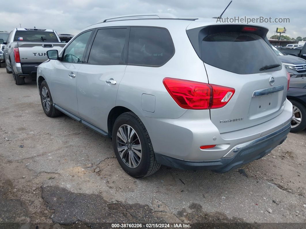 2017 Nissan Pathfinder Sv Silver vin: 5N1DR2MN8HC661354