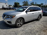 2017 Nissan Pathfinder S Silver vin: 5N1DR2MN8HC665985