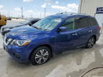 2017 Nissan Pathfinder S Blue vin: 5N1DR2MN8HC912406