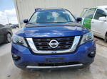 2017 Nissan Pathfinder S Blue vin: 5N1DR2MN8HC912406