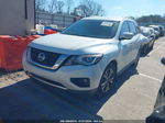 2017 Nissan Pathfinder Sv White vin: 5N1DR2MN9HC625947