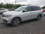 2017 Nissan Pathfinder S Silver vin: 5N1DR2MN9HC664537