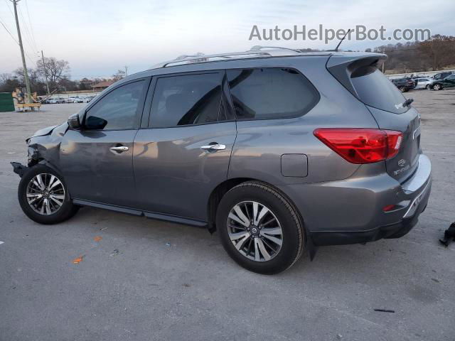 2017 Nissan Pathfinder S Gray vin: 5N1DR2MN9HC913726