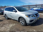 2017 Nissan Pathfinder Sl Silver vin: 5N1DR2MNXHC601169