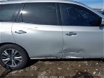2017 Nissan Pathfinder Sl Silver vin: 5N1DR2MNXHC601169
