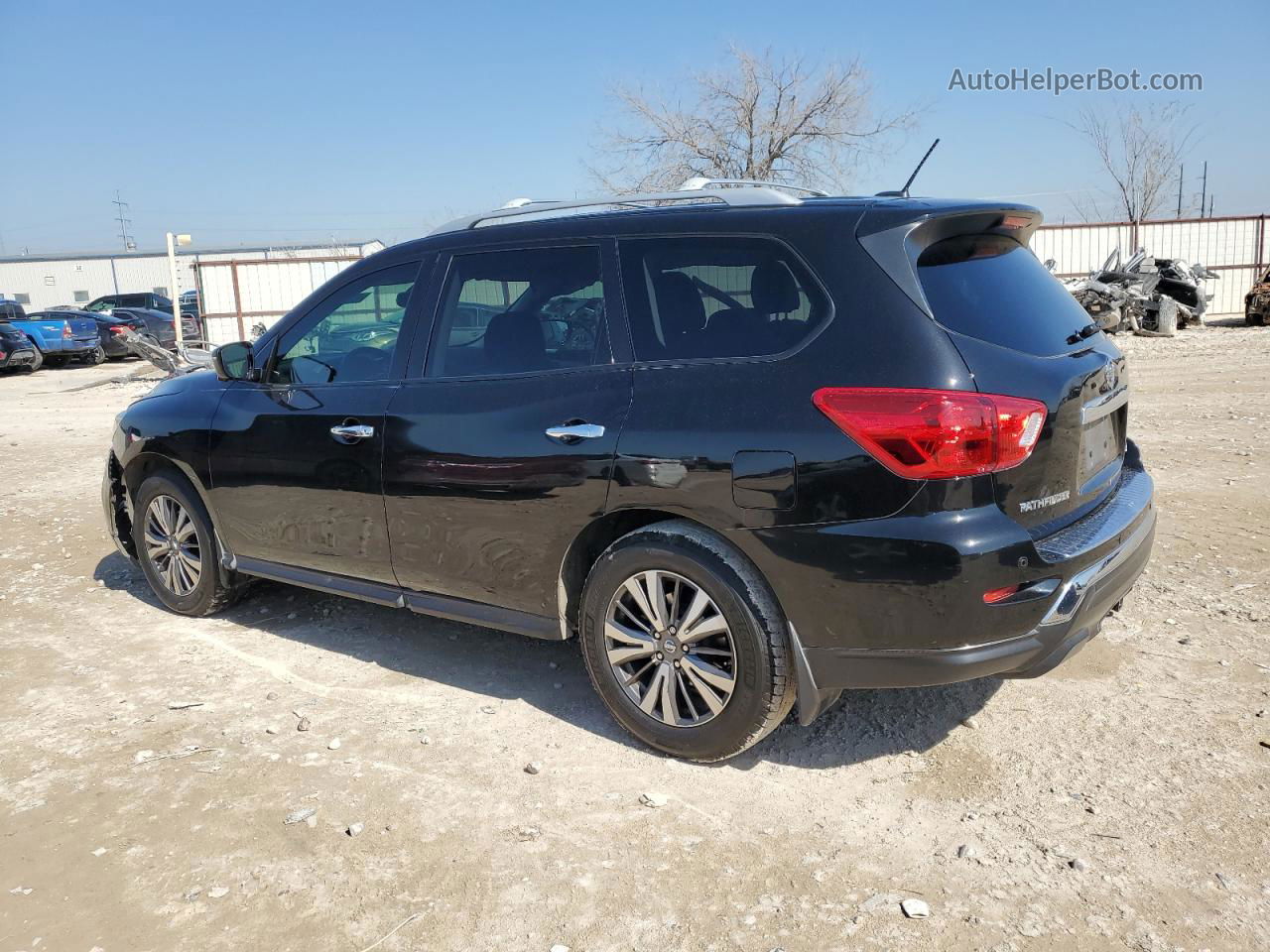 2017 Nissan Pathfinder S Black vin: 5N1DR2MNXHC620482