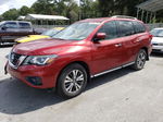 2017 Nissan Pathfinder S Red vin: 5N1DR2MNXHC625181