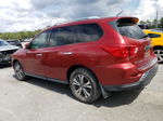 2017 Nissan Pathfinder S Red vin: 5N1DR2MNXHC625181