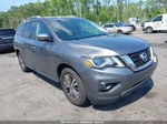 2017 Nissan Pathfinder Sv Gray vin: 5N1DR2MNXHC635435