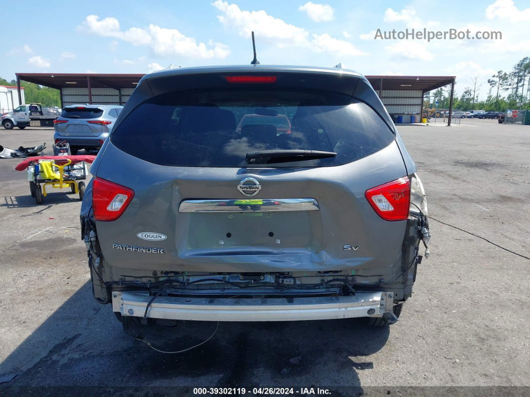 2017 Nissan Pathfinder Sv Gray vin: 5N1DR2MNXHC635435