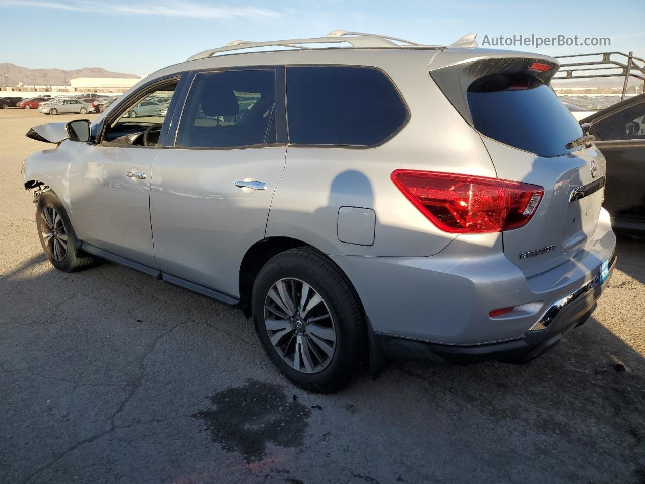 2017 Nissan Pathfinder S Gray vin: 5N1DR2MNXHC909880