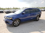 2017 Nissan Pathfinder S Blue vin: 5N1DR2MNXHC914223