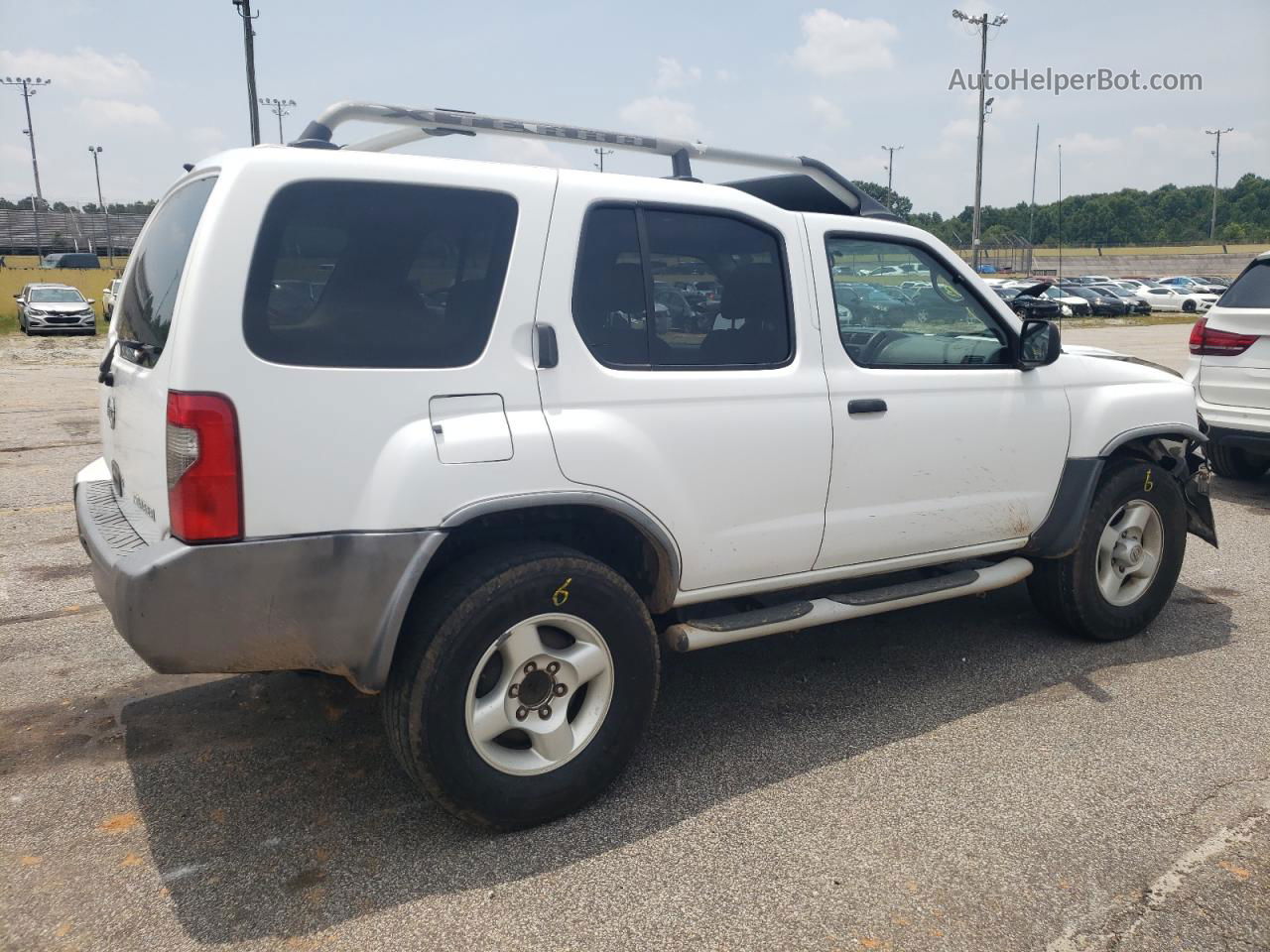 2003 Nissan Xterra Xe Белый vin: 5N1ED28T03C648781