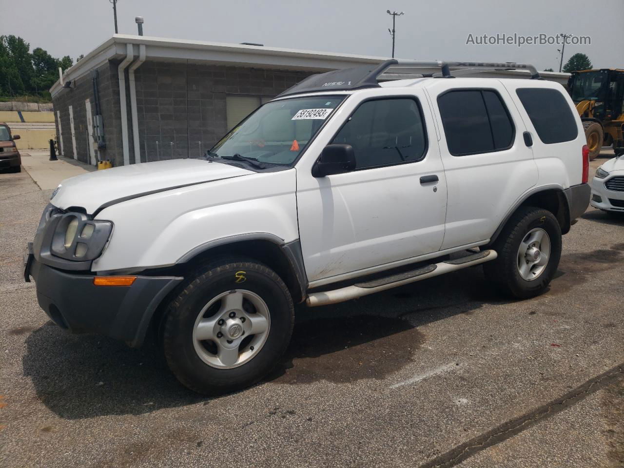 2003 Nissan Xterra Xe Белый vin: 5N1ED28T03C648781