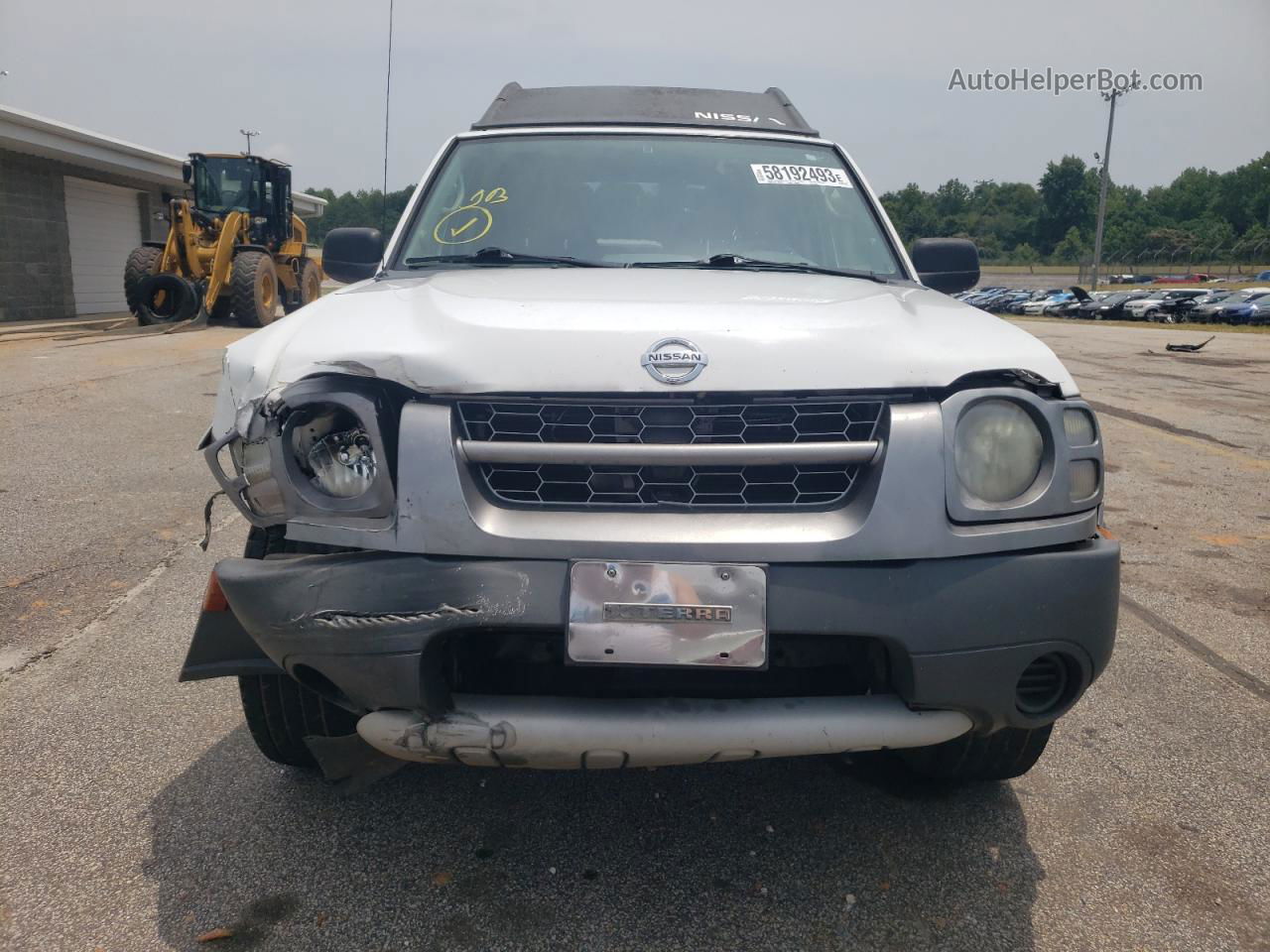 2003 Nissan Xterra Xe White vin: 5N1ED28T03C648781