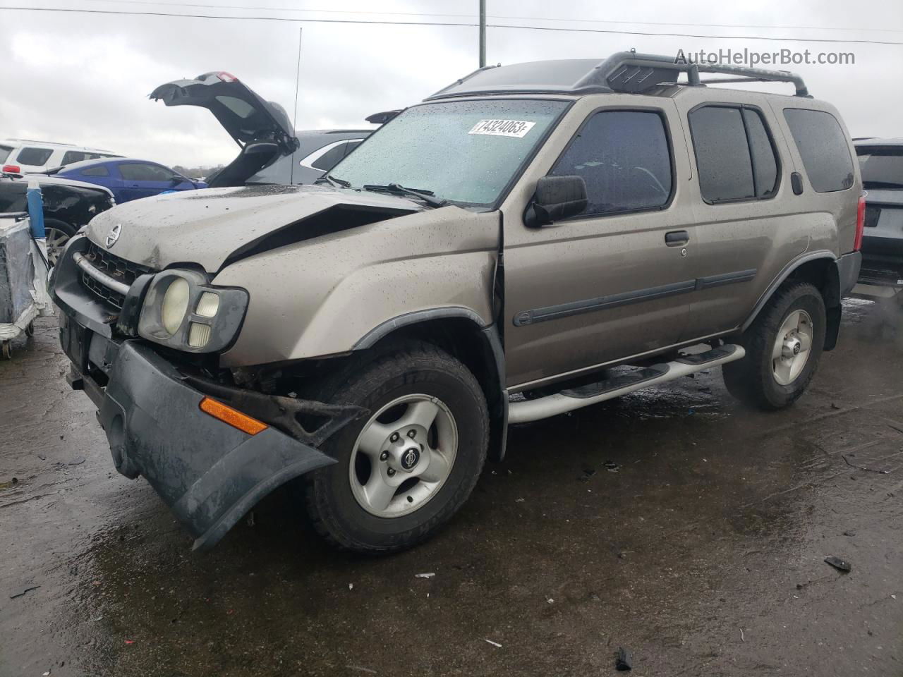 2003 Nissan Xterra Xe Коричневый vin: 5N1ED28T03C668366