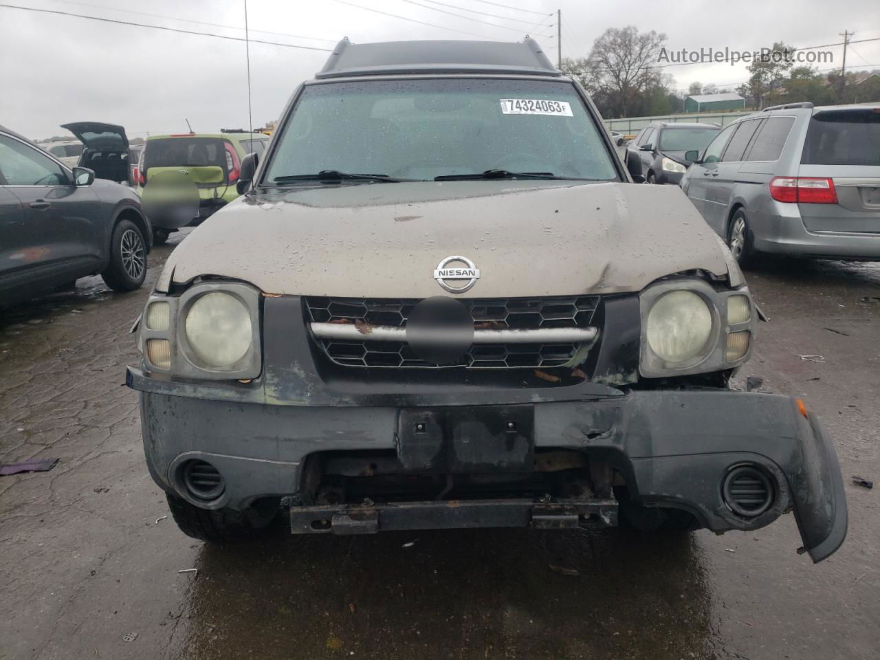 2003 Nissan Xterra Xe Коричневый vin: 5N1ED28T03C668366