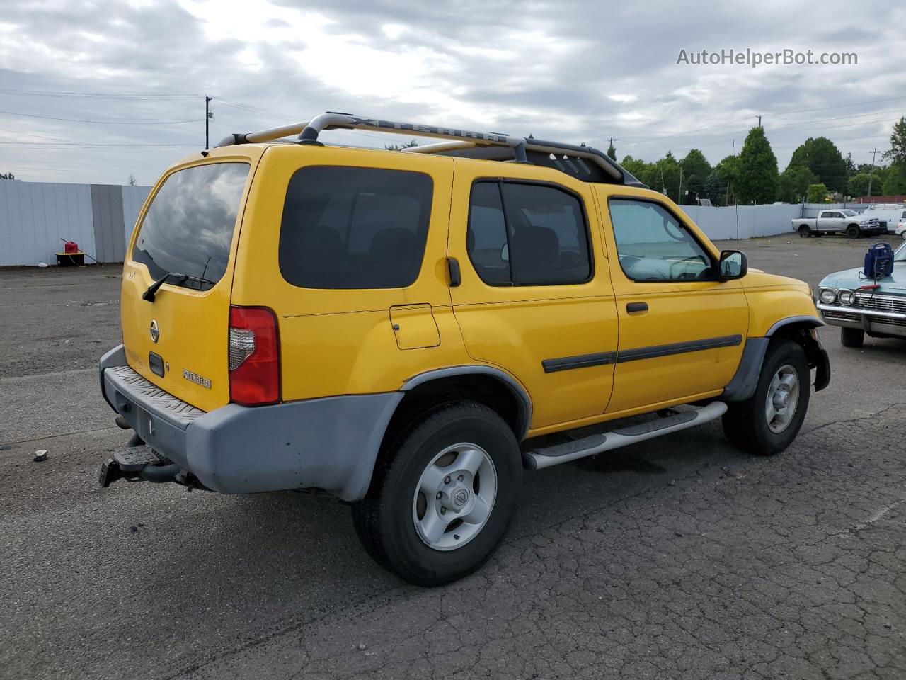 2003 Nissan Xterra Xe Yellow vin: 5N1ED28T13C634999