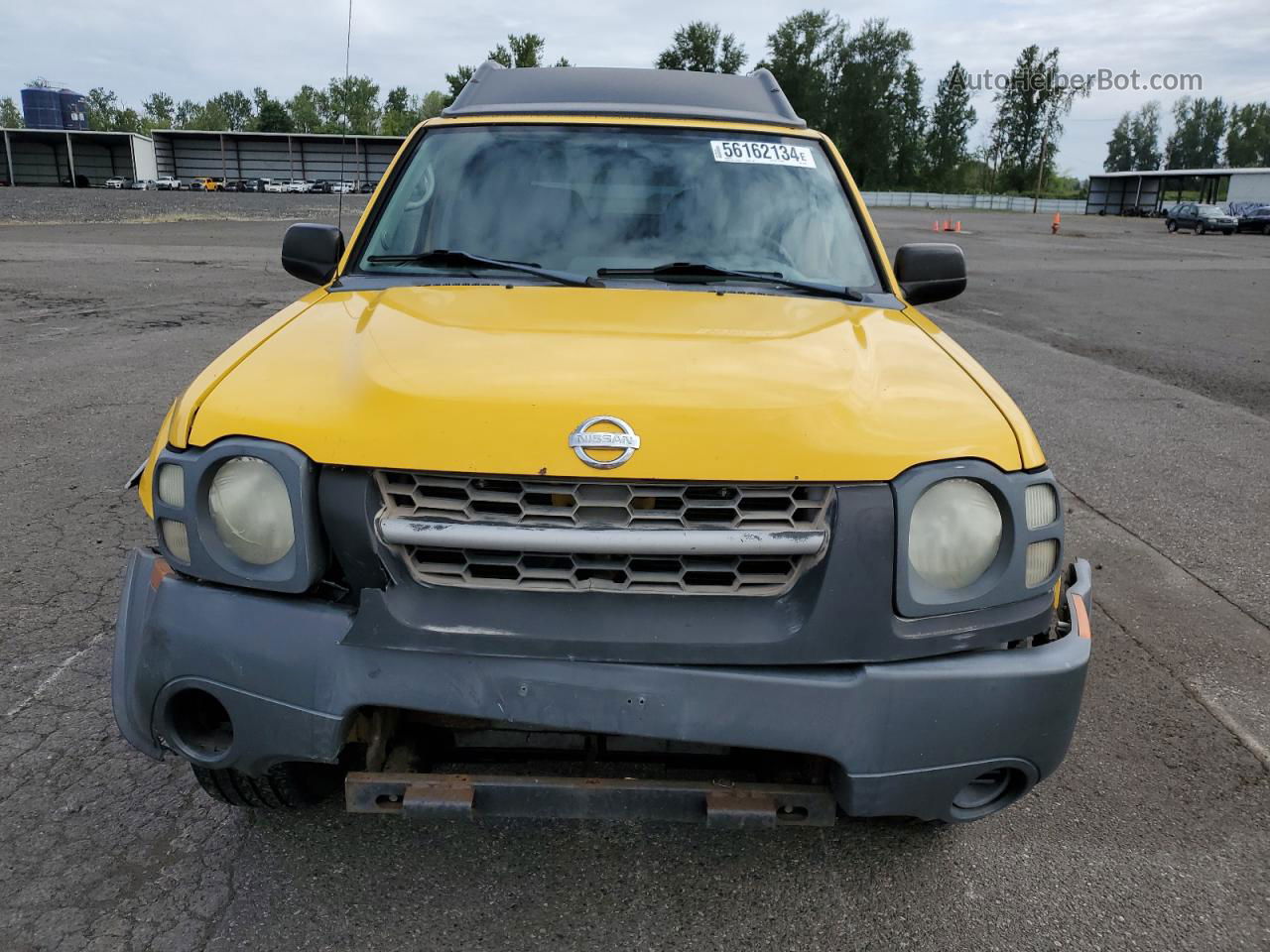 2003 Nissan Xterra Xe Yellow vin: 5N1ED28T13C634999