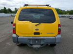 2003 Nissan Xterra Xe Yellow vin: 5N1ED28T13C634999