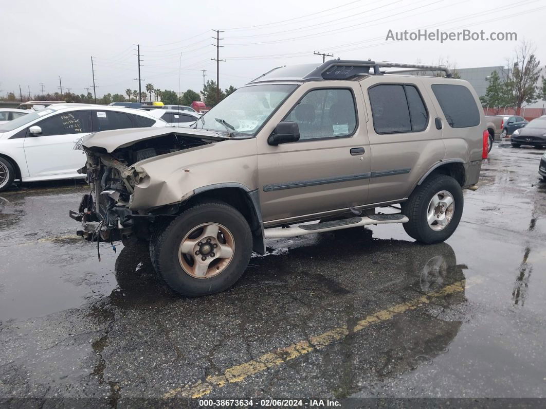 2003 Nissan Xterra Xe Beige vin: 5N1ED28T13C693776