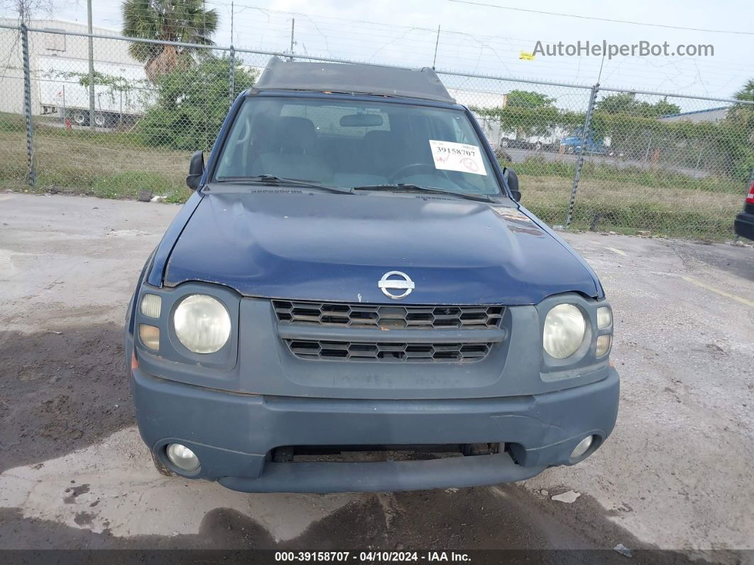 2003 Nissan Xterra Se Синий vin: 5N1ED28T23C629584