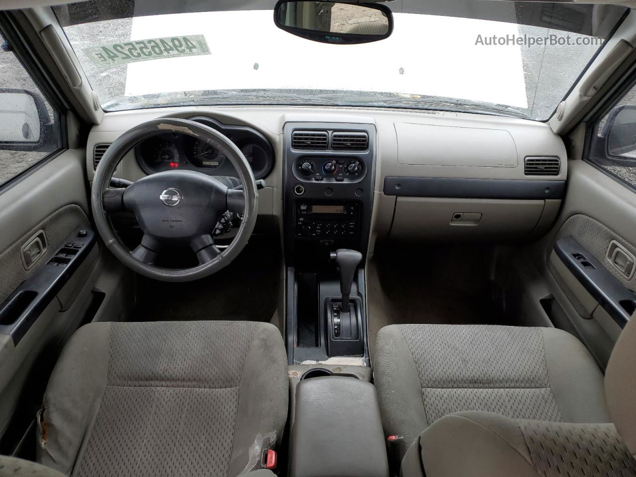 2003 Nissan Xterra Xe Silver vin: 5N1ED28T23C646790