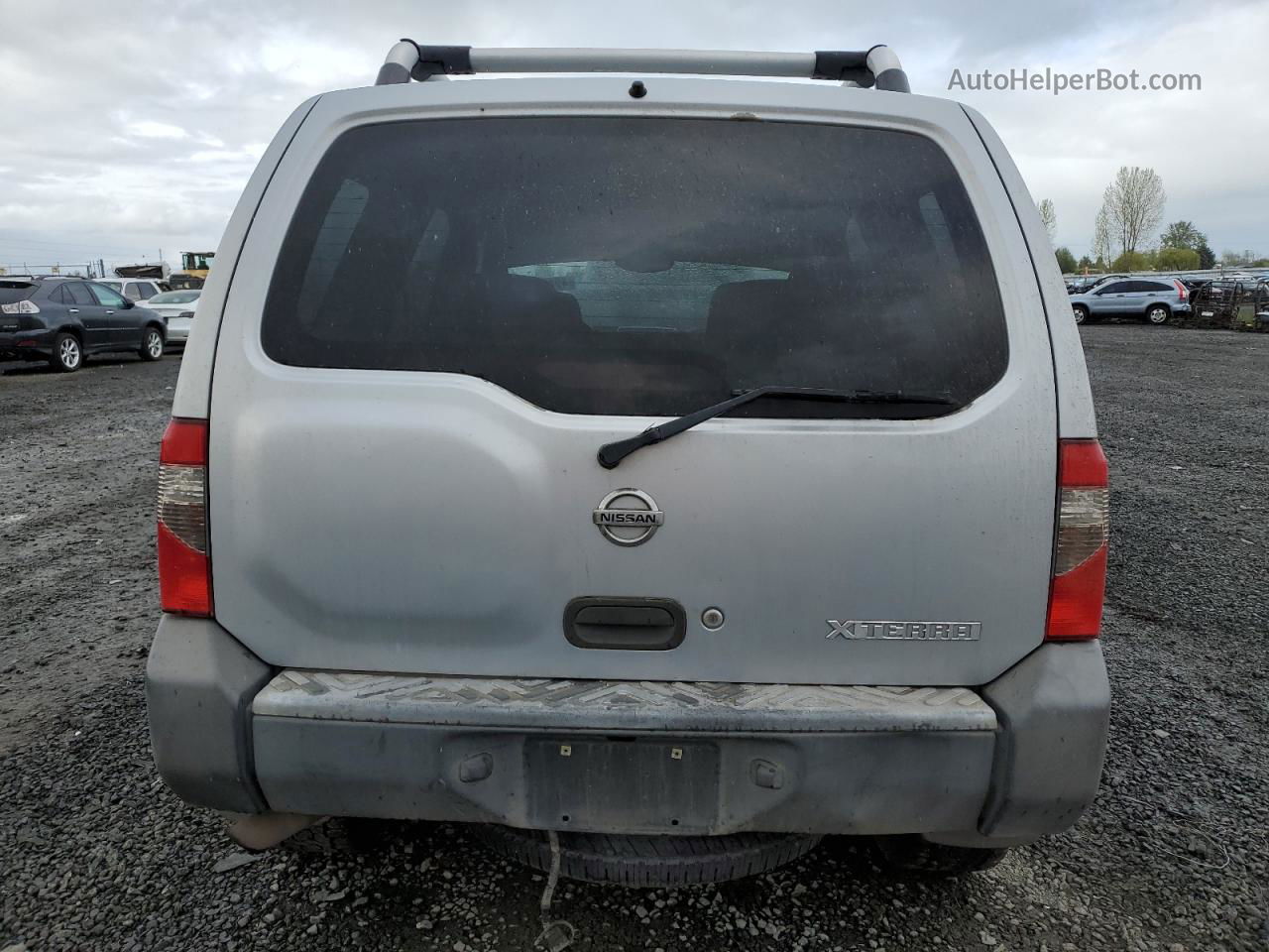 2003 Nissan Xterra Xe Silver vin: 5N1ED28T23C646790