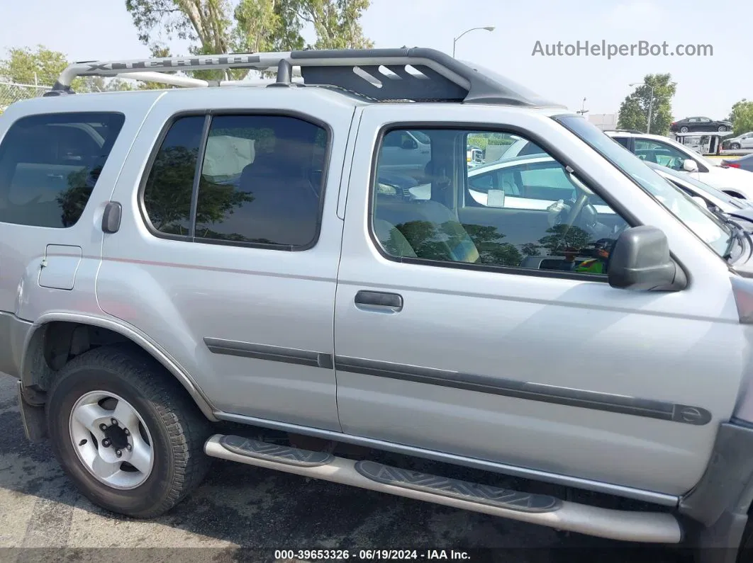 2003 Nissan Xterra Xe Silver vin: 5N1ED28T23C655618