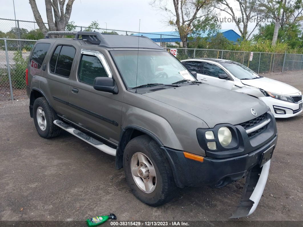 2003 Nissan Xterra Xe Brown vin: 5N1ED28T23C677442