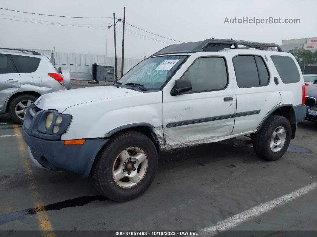 2003 Nissan Xterra Xe White vin: 5N1ED28T23C686819