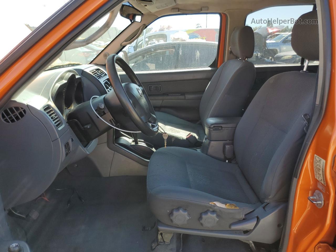 2003 Nissan Xterra Xe Orange vin: 5N1ED28T33C631831