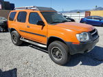 2003 Nissan Xterra Xe Orange vin: 5N1ED28T33C631831