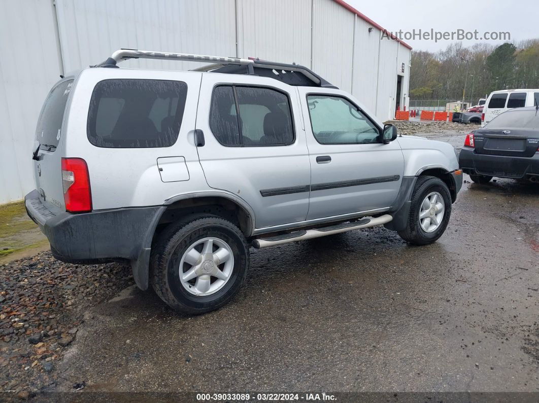 2003 Nissan Xterra Xe Silver vin: 5N1ED28T33C652629