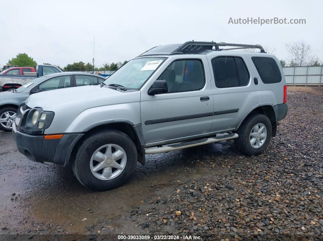 2003 Nissan Xterra Xe Silver vin: 5N1ED28T33C652629